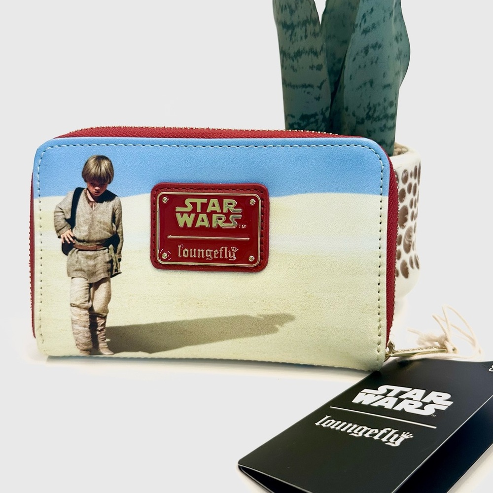 Loungefly Starwars Phantom Menace Zip Wallet